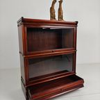 Mahonie Globe-wernicke Modulaire Boekenkast Met Onderladen thumbnail 5