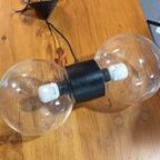 Vintage Dubbele Bol Hanglamp thumbnail 5