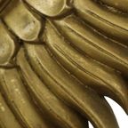 Vintage Zonnespiegel Sunburst Spiegel Convex Goud Hars 42Cm thumbnail 6