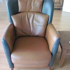 Leren Clubfauteuil, Leunstoel Calypso thumbnail 7