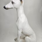Grote Keramieken Vintage Windhond 80 Cm thumbnail 7