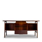 Palissander Vintage Bureau : Model 75 By Gunni Omann For Omann Jun Mobelfabrik, 1960S thumbnail 4