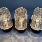 3 X Vintage Wandlamp Hoffmeister – Leuchten thumbnail 2