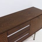 Dutch Minimalist Wenge Wooden Sideboard By Tijsseling 1970S thumbnail 8