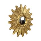 Kleine Zonnespiegel Sunburst Spiegel Bladgoud Convex 26cm thumbnail 10