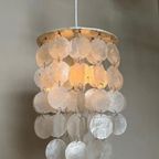 Capiz Schelpen Lamp Hanglamp Parelmoer Frame thumbnail 6
