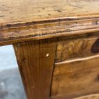Brocante Houten Xl Ladekast / Buikkast thumbnail 15