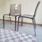 Set Van 4 Lila Plexiglazen Casprini Stoelen Model Tiffany thumbnail 2