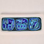 Vintage Cakeschaal Henk Potters Keramiek Handmade '61 Schaal thumbnail 5