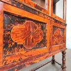 Antieke Maison Franck Vitrinekast In Schildpad thumbnail 12