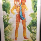 Vintage Poster Wrangler Jeans, Vintage Reclameposter thumbnail 3