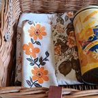 Vintage Picknickmand Van Optima England, Uniek & Duurzaam Gerestyled thumbnail 5
