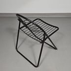 Gastone Rinaldi Folding Chair / Black / Italy 1970S thumbnail 6