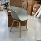 Hay About A Chair Aac22 Stoel - Oak - Pastel Green thumbnail 4