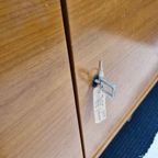 Vintage Kast / Dressoir Blond Strakke Poot 70s thumbnail 9