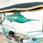 Vintage Vis Verkoop Marktkraam Decoratie thumbnail 5