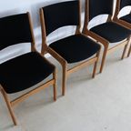Vintage Eetkamerstoelen | Stoelen | Jaren 60 | Eiken thumbnail 9