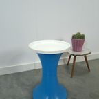 Kunststof Veb Kruk Blauw Met Wit Nr. 2 thumbnail 6