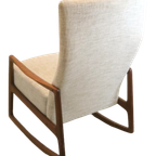 Ole Wanscher France & Son Fauteuil Schommelstoel 'ulfborg' Vintage thumbnail 4