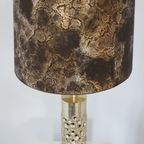 Unique Brutalist Table Lamp - Silver-Plated Aluminum - Willy Luyckx For Aluclair - 1960S thumbnail 10