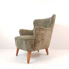 Artifort Theo Ruth Fauteuil Groene Rib thumbnail 2