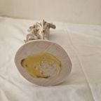 Vintage M.p Capodimonte Sculpture Woman Figure With Umbrella thumbnail 6