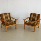 Vintage Eiken Fauteuils | Jaren 50 | Deens thumbnail 10