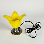 Dutch Design - Pols Potten - Tafellamp - Kelk Verlichting - Glas - Metaal - 90's thumbnail 8