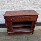 Vintage Roldeurkastje Met La En Binnenplank, 80 Cm Breed thumbnail 7