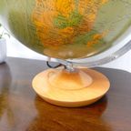 Retro Vintage Wereldbol Globe Lamp Tafellamp Voor 1986 thumbnail 4