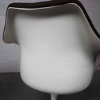 Set Of Four Swivel Tulip Chairs By Knoll International thumbnail 10