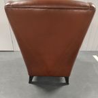 Mol & Geurts Oorfauteuil Zwaar Lederen Stoel thumbnail 3