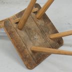 Antieke Primitieve Bergstoel thumbnail 9