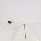 Vintage Hanglamp Dijkstra Lamp Metaal Pyramide 1970 Vierkant thumbnail 16