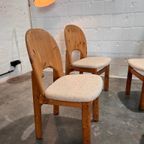 Vintage Scandinavische Stoelen Set. (Glostrup Denemarken) thumbnail 8