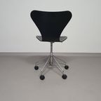 Vintage Draaistoel Model 3117 Van Arne Jacobsen Voor Fritz Hansen thumbnail 3