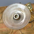 Antieke Art Deco Holophane Hanglamp thumbnail 3