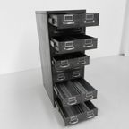 Industriele Stalen Ladekast Met 20 Lades thumbnail 10