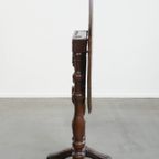 Waanzinnige En Unieke Vroeg 17e -eeuwse Antieke Klaptafel/bijzettafel Met Een Prachtig Patina thumbnail 8