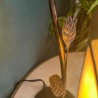 Glas In Lood Tafellamp Vintage Italiaans Tiffany Stijl thumbnail 2