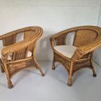 Bohemian Koloniale Rotan Rieten Stoelen Boho thumbnail 7