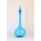 Empoli Glass Genie Bottle Tuscany 1960S thumbnail 7