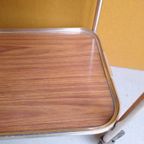 Vintage Barcart, Serveerwagen, Trolley, Dranken Tafeltje thumbnail 12