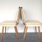 2 Vintage Eetkamerstoelen thumbnail 8