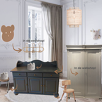 Brocante Commode/Dressoir Off Black Van Farrow & Ball thumbnail 2