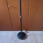 Klassiek - Vloerlamp - Staande Lamp - Met Leder Omkleed -1950 thumbnail 6