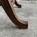 French Beech Framed Savonarola Chair thumbnail 3