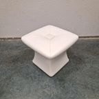 Vintage Mushroom Poef Poefje Jaren 70 Design Voetenbank thumbnail 2