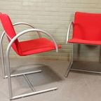 2 Vintage Cirkel Eetkamerstoelen, Metaform, Postmodern thumbnail 4