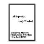 Poster - King & Mcgaw Alles Is Mooi - Andy Warhol 70 X 100 Cm thumbnail 9